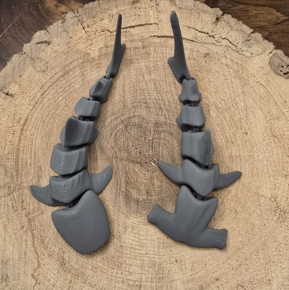 3D Printed Articulating Shark